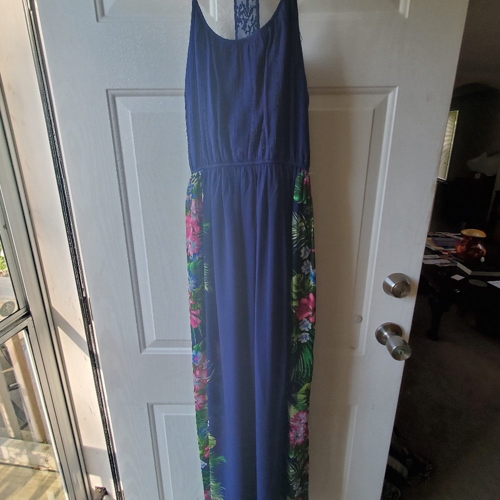Summer Paradise Print Maxi Dress